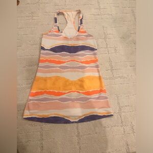 Lululemon - size 8 long racer back tank
